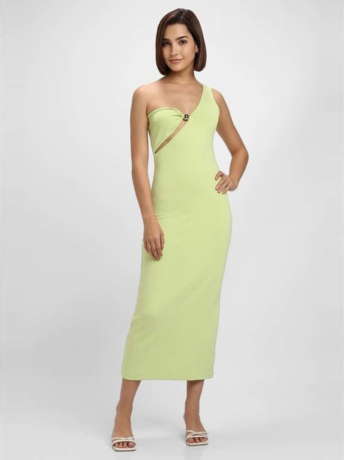 Buy Forever 21 Green Bodycon Dress for Women Online Tata CLiQ