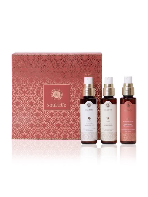 SoulTree Pushp Vanam Face & Body Mist Collection Gift Box