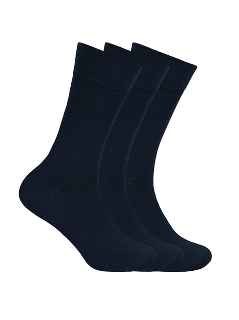 BALENZIA Navy Socks - Pack of 3