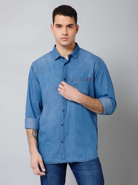Buy Cantabil Men Green Printed Casual Full Sleeves Shirt Online at Best  Prices in India - JioMart.