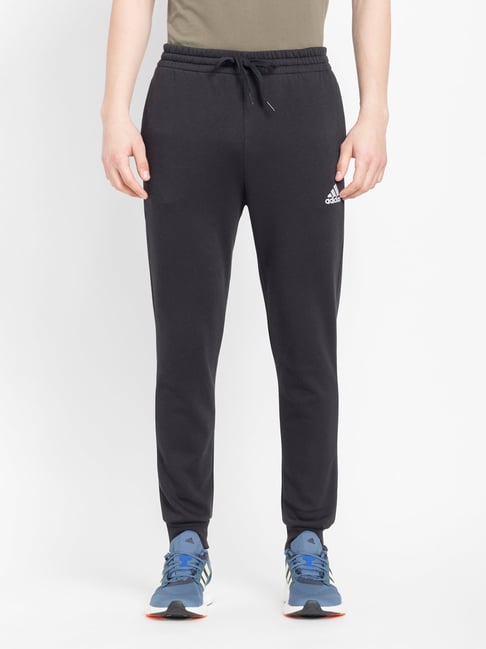 Buy adidas Essentials Black Regular Fit Sports Joggers for Men's