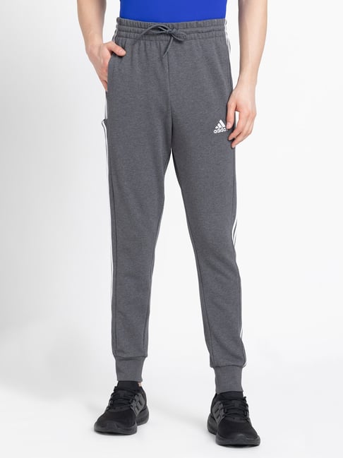 Grey skinny adidas joggers hotsell