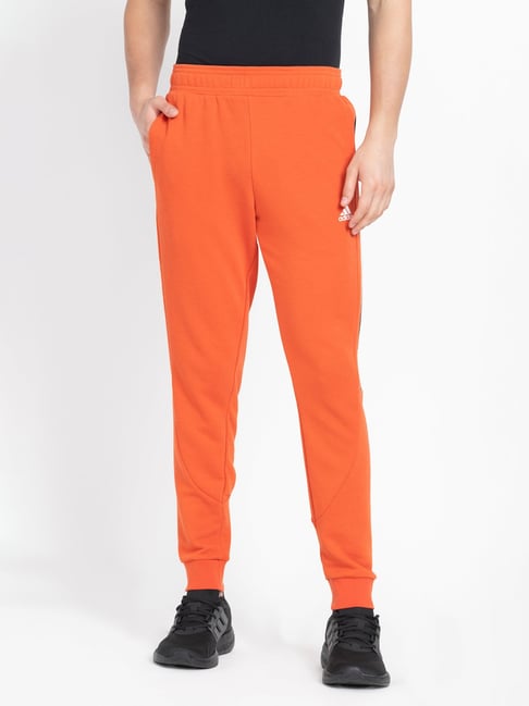 adidas Preloved Red Regular Fit Logo Print Sports Joggers-picture-38