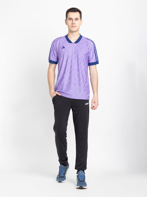 Buy adidas Purple Regular Fit Tiro Jersey for Men's Online @ Tata CLiQ