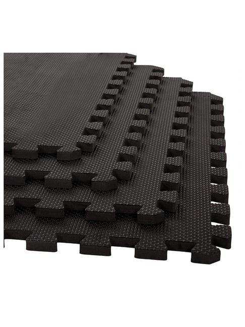 Vifitkit Anti-Skid Yoga Mat (Black) Size - 4mm