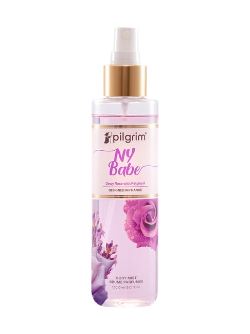 PILGRIM Dewy Rose with Patchouli NY Babe Body Mist - 150 ml