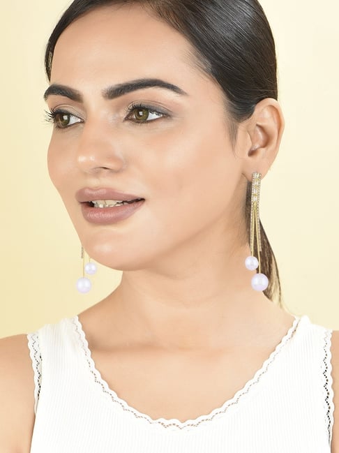 Buy online Women Party Wear Earring Mangtika from fashion jewellery for  Women by Mukund Collection Jewellery for ₹1080 at 28% off | 2024  Limeroad.com