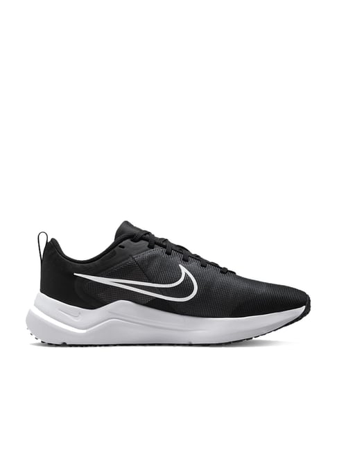 Nike Men's W DOWNSHIFTER 12 Black Running Shoes - Main Image