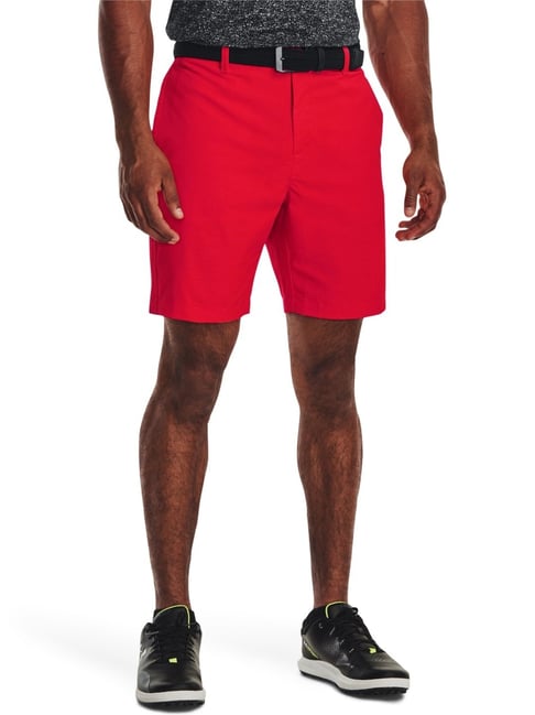 Under Armour Red Regular Fit Shorts-picture-40