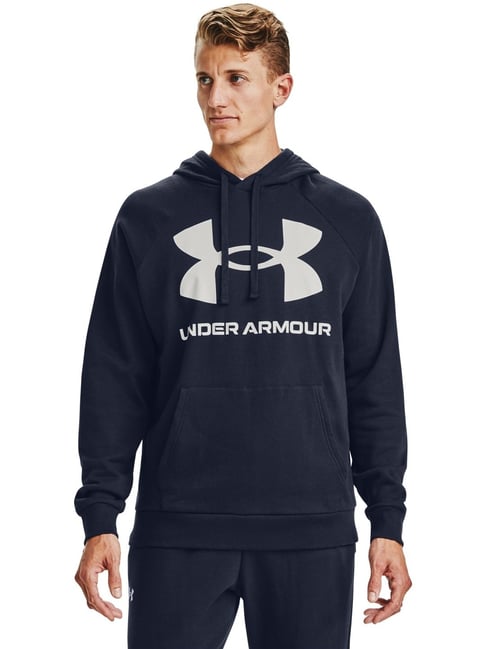 Under armour navy sale sweatshirt