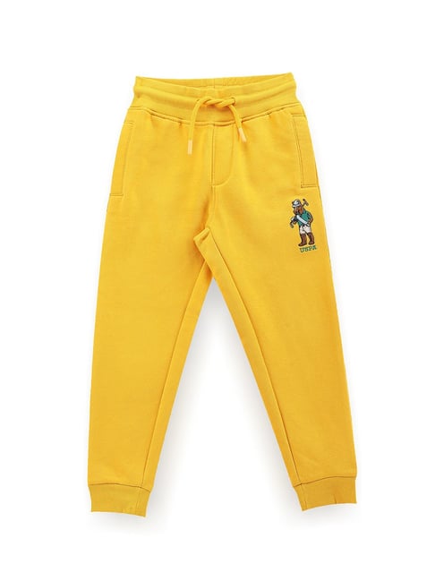 Kids yellow joggers online