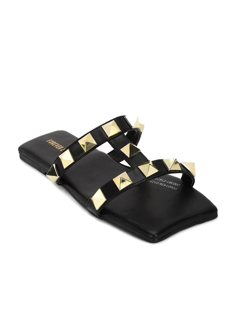 Forever 21 best sale black sandals