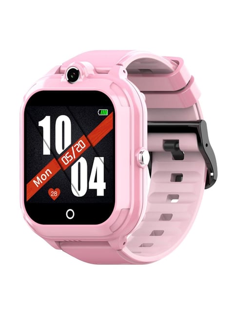 Turet Smartwatch for Kids with Camera Phone Book SMS 2 Way Video Calling 4G Sim No GPS Pink