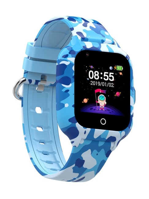 Turet Smartwatch for Kids with Camera, Games, Recorder, Sim Enabled 2-Way Calling (Blue)