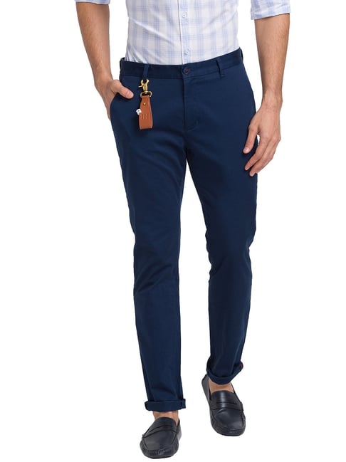 Buy PARX Men's Regular Casual Pants (XMTX03288-H6_Dark Khaki_30) at  Amazon.in