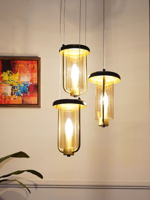 Buy Kapoor Lamp Shades Glass Hector Hanging Cluster Ceiling Light