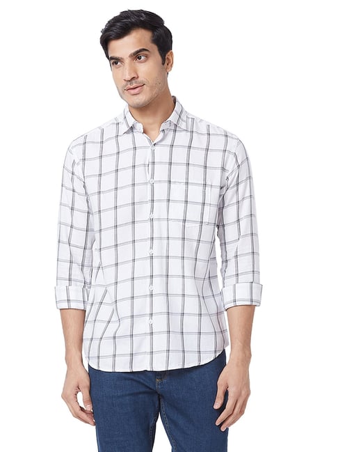 Park avenue white clearance shirt