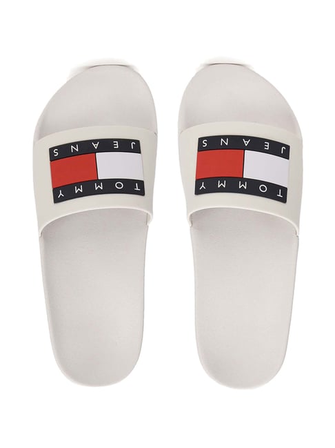 Red tommy slides hot sale