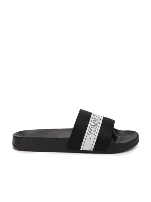 Black tommy online slides