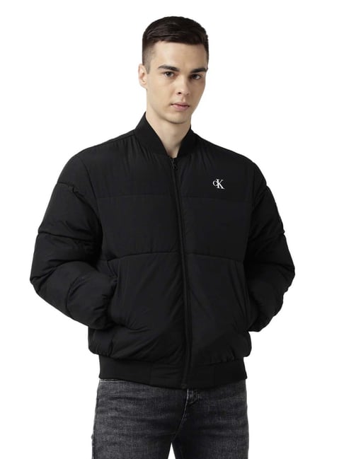 Buy Zip-Front Bomber Jacket with Zipper Pockets Online at Best Prices in  India - JioMart.