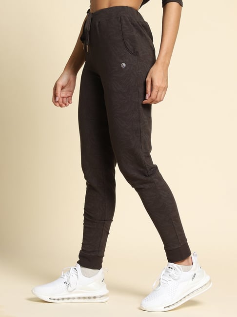 SILVERTRAQ Brown Relaxed Fit Leggings