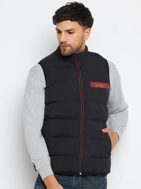 Puffer Jacket Duke Jacket Price In India Duke Black Maroon Slim