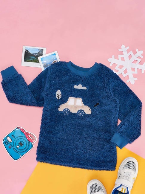 Kids hot sale navy sweater