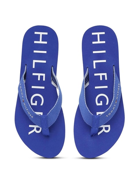 Buy Tommy Hilfiger Women s Ultra Blue Flip Flops for Women at Best