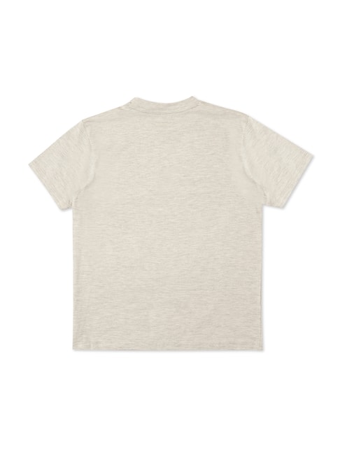 Pepe Jeans Printed Off White T-Shirt Kids