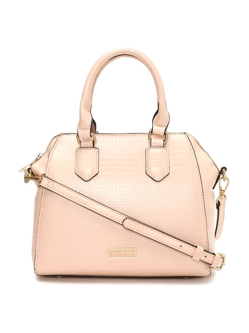 Buy Van Heusen Pink Textured Handbag at Best Price Tata CLiQ
