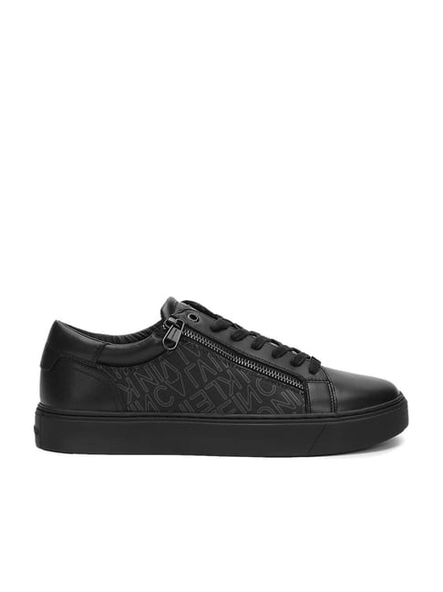 Buy Calvin Klein Jeans Men's Mono Black Casual Sneakers for Men at