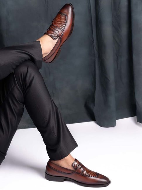 Dress Shoes Kg Mens Shoes La Botte Men's Brown Casual Loafers