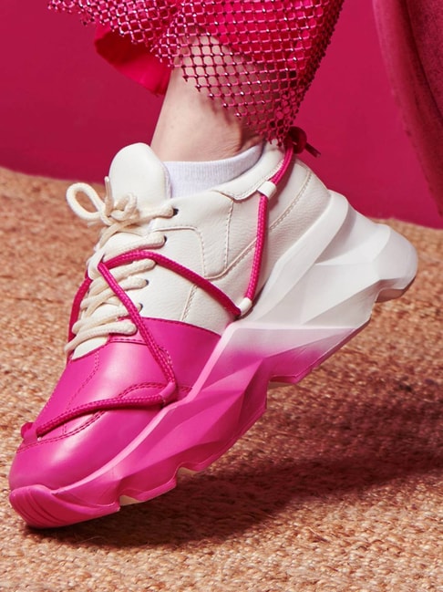 Lace-up Front Chunky Sneakers | SHEIN IN-vinhomehanoi.com.vn