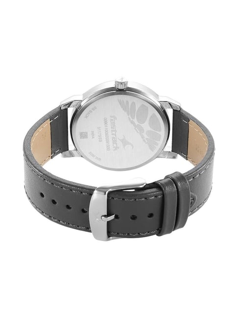 Fastrack watch ss sale back 50wr price