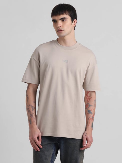 Produkt By Jack Jones Pure Cashmere Cotton Boxy Fit T-Shirt