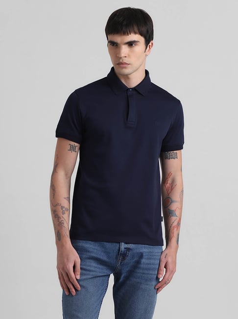 Polo t shirt outlet with blazer