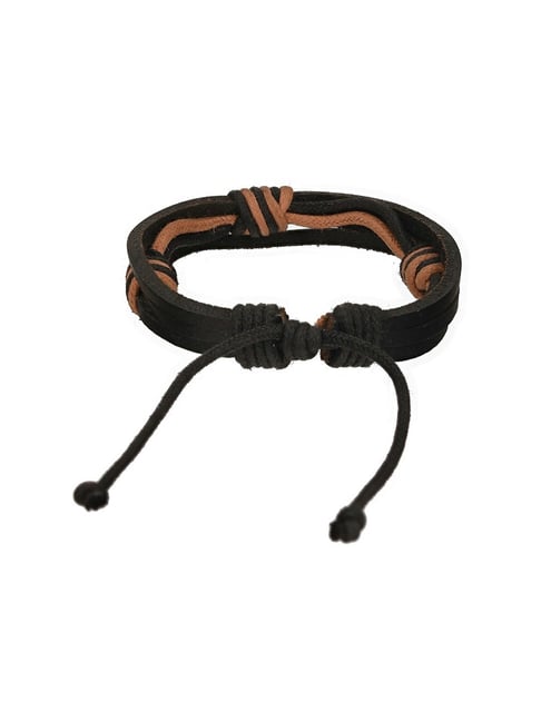 Buy BEING HUMAN FASHION JEWELLERY Mens Alloy Plate Bracelet | Shoppers Stop