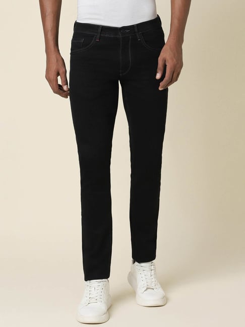 Buy Allen Solly Jeans Black Skinny Fit Jeans for Mens Online