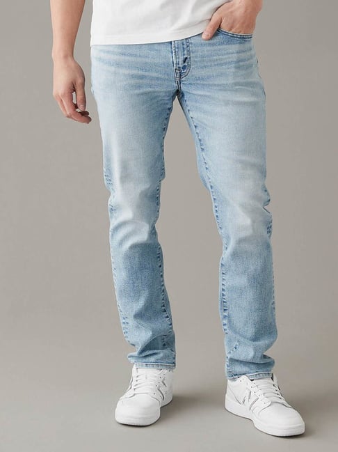 American Eagle Outfitters Sky Blue Slim Fit Jeans