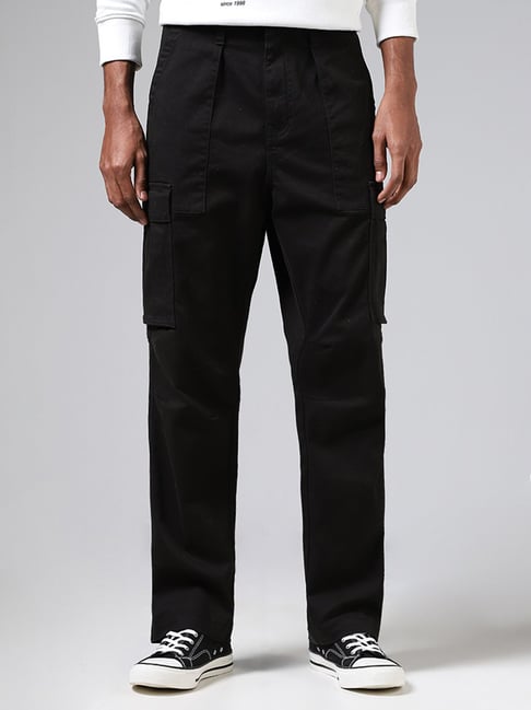 Relaxed Fit Cotton Cargo Pant in Olive ARNE