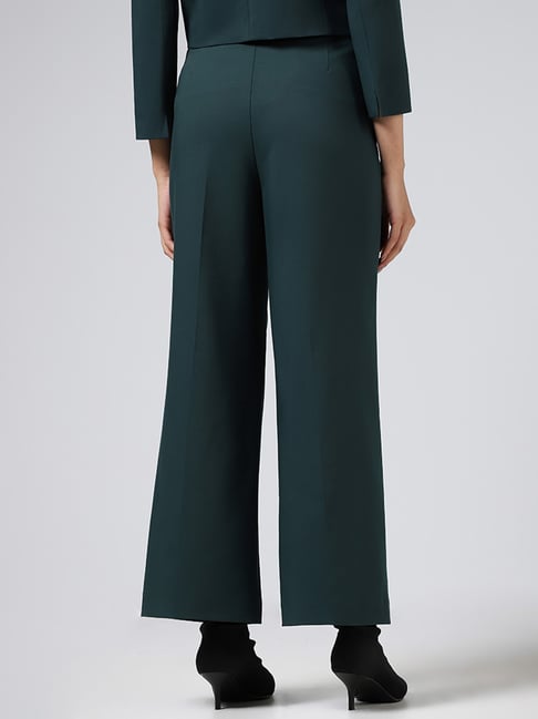 Flannel High-Waisted Wide-Leg Pants curated on LTK