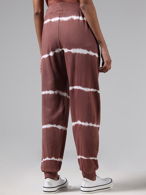 Brown Flared Palazzos