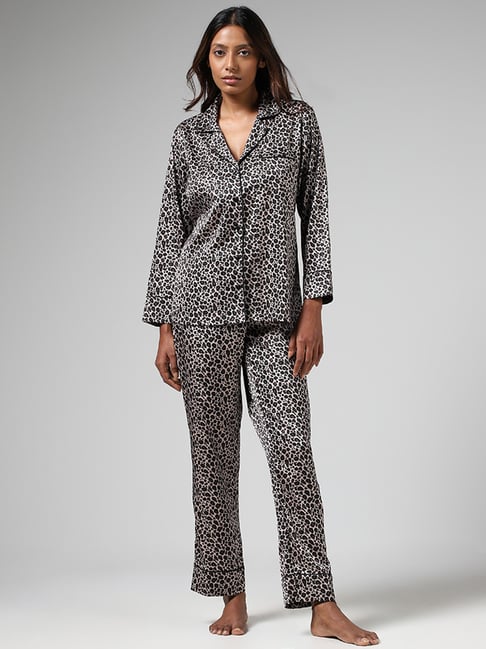 Leopard discount print nightwear