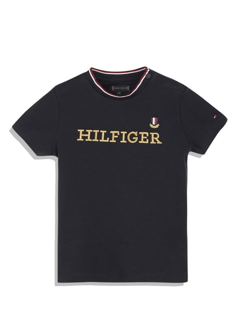 Tommy hilfiger best sale embroidered t shirt