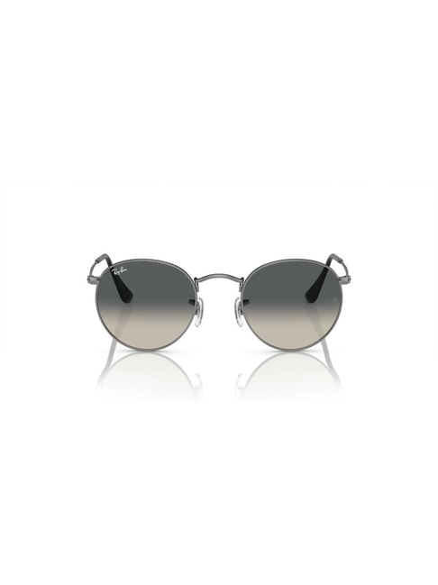 Ray-Ban Grey Round UV Protection Sunglasses for Men