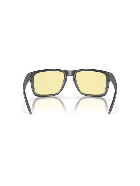 Buy Oakley Yellow Square UV Protection Sunglasses for Men at Best