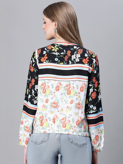 Floral Bomber Jacket – Trend Apparel Retail Inc