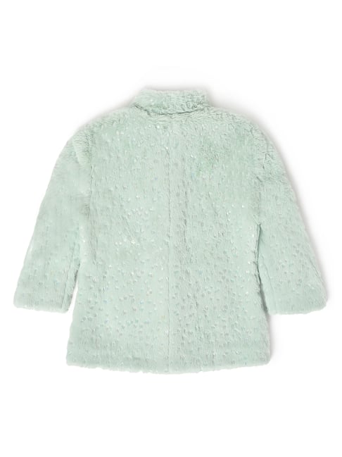 Casual Wear Kids Fluffy Jacket at Rs 520/piece in Ludhiana | ID: 22497741573