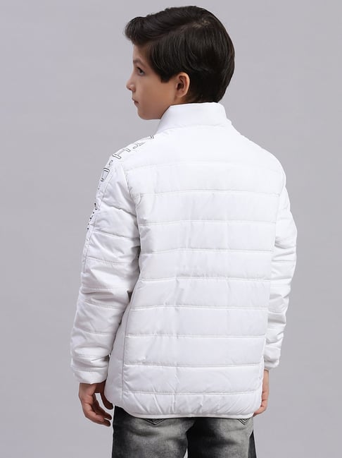 Buy online White Cotton Blend Jacket from shrugs & Jackets for Women by Monte  Carlo for ₹3569 at 30% off | 2024 Limeroad.com