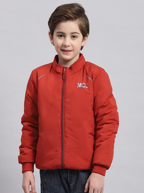 Monte Carlo Kids Rust Solid Full Sleeves Jacket-picture-31